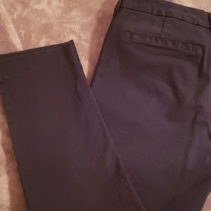 GAP Black Crop Pants Size 8